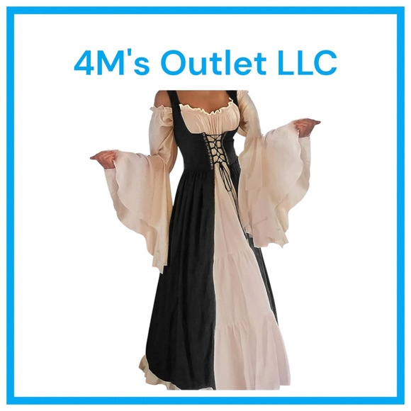 Abaowedding Dresses & Skirts - Womens's Medieval Renaissance Costume 
